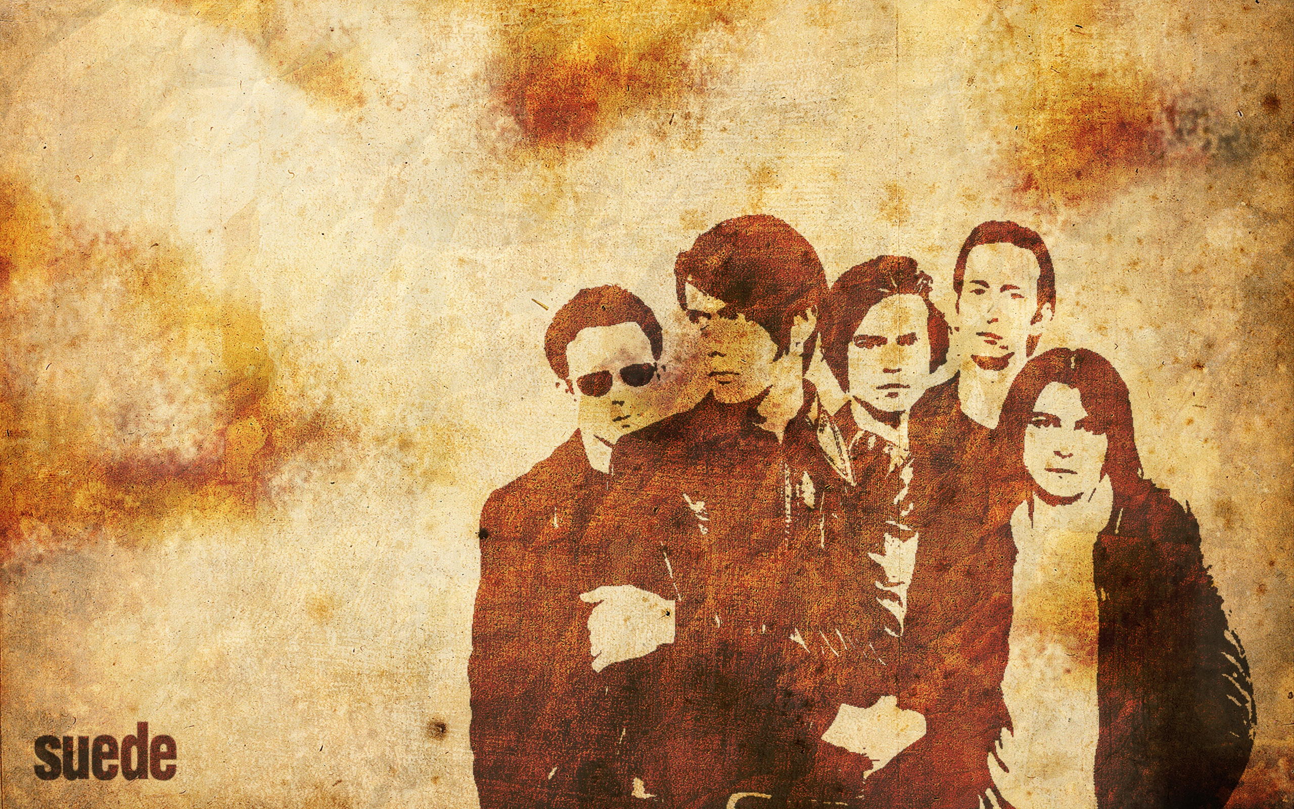 The London Suede, Brett Anderson - London Suede - HD Wallpaper 