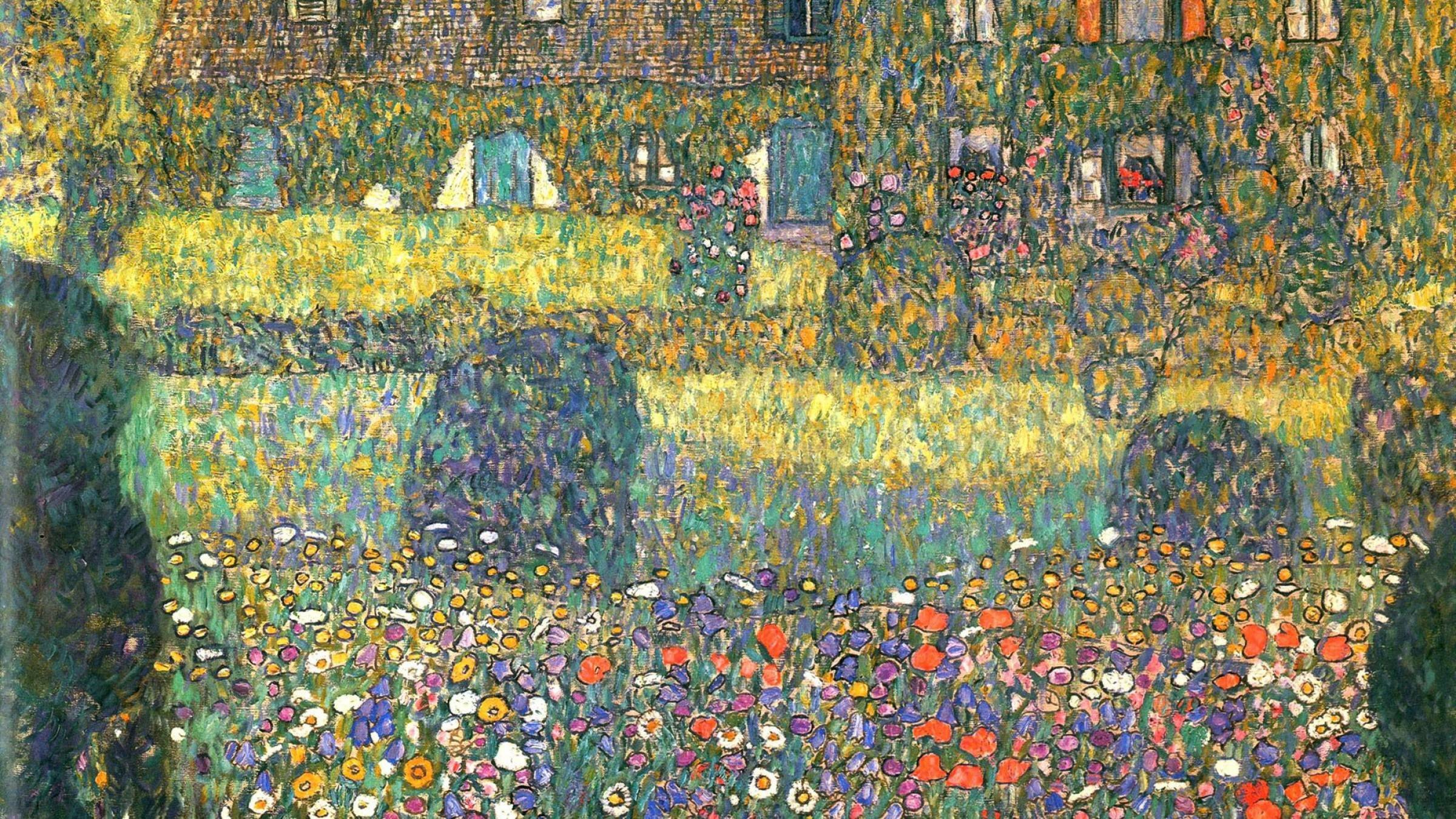 Klimt Wallpaper 12872 Full Hd Wallpaper Desktop - Gustav Klimt Backgrounds - HD Wallpaper 