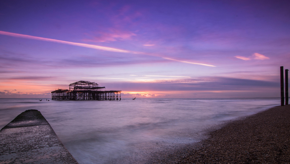 England, Strait, Sea, Uk, Pierce, Brighton Desktop - Desktop Backgrounds Brighton - HD Wallpaper 