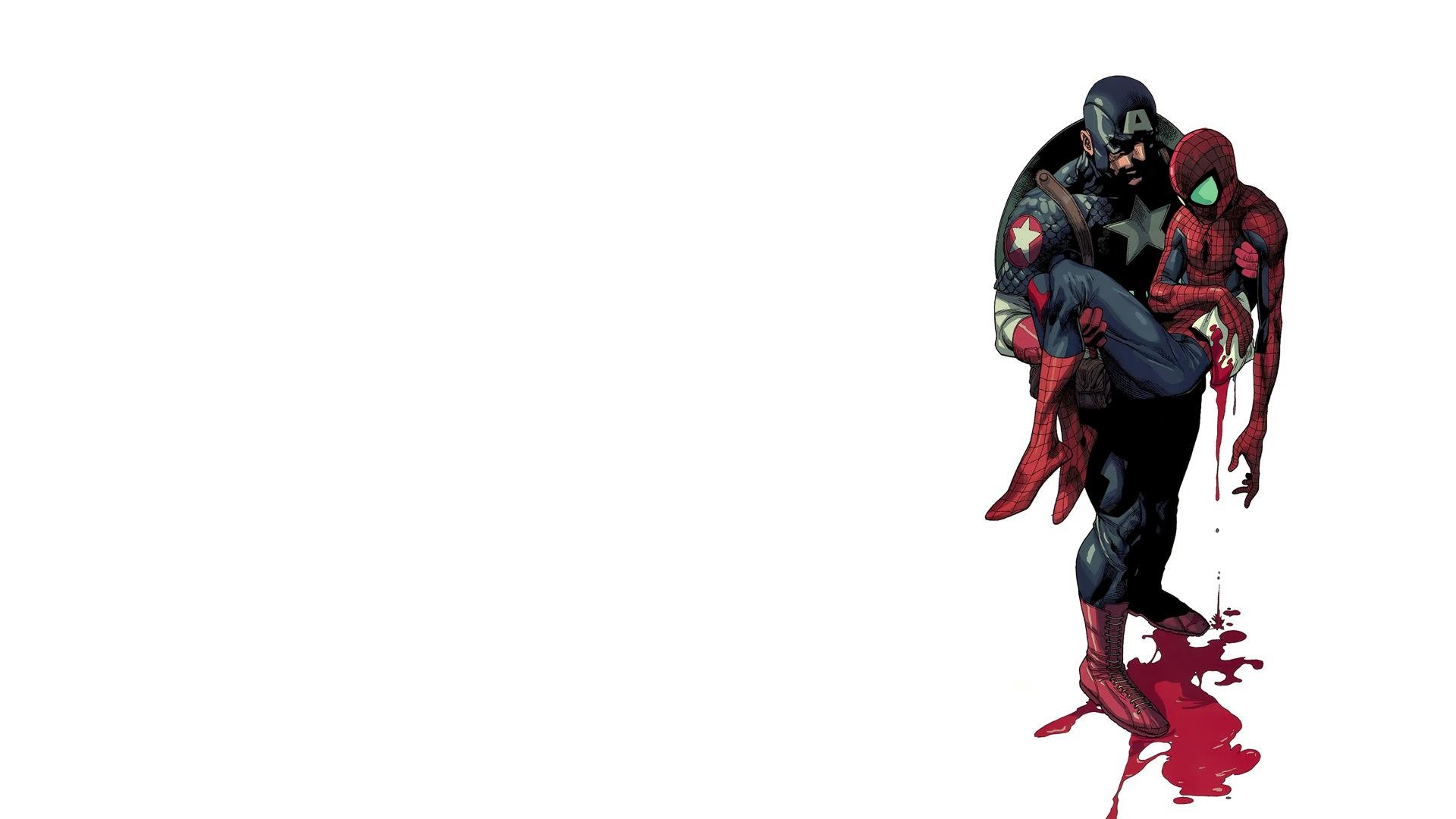 High Resolution Marvel Civil War Comics 1080p Wallpaper - Spider Man Welcome Home - HD Wallpaper 
