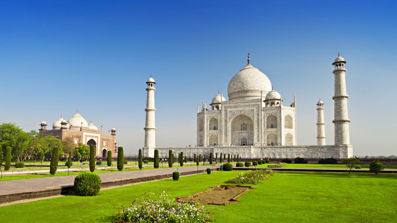 Taj Mahal - HD Wallpaper 