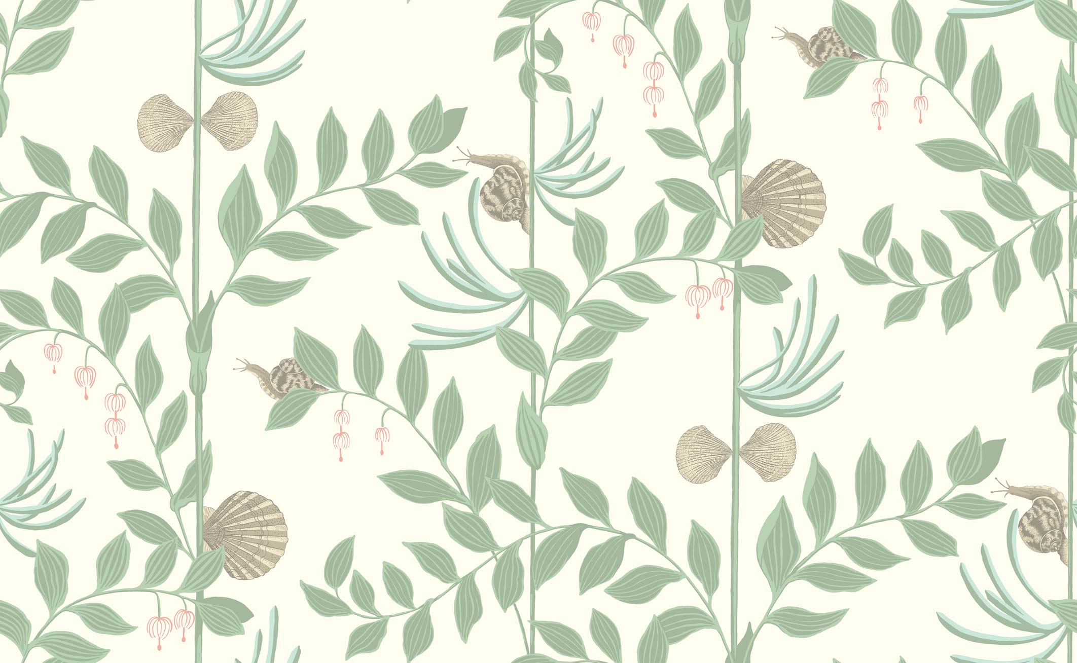 Secret Garden Wallpaper Misty Sage Green - Secret Garden By Cole & Son - HD Wallpaper 