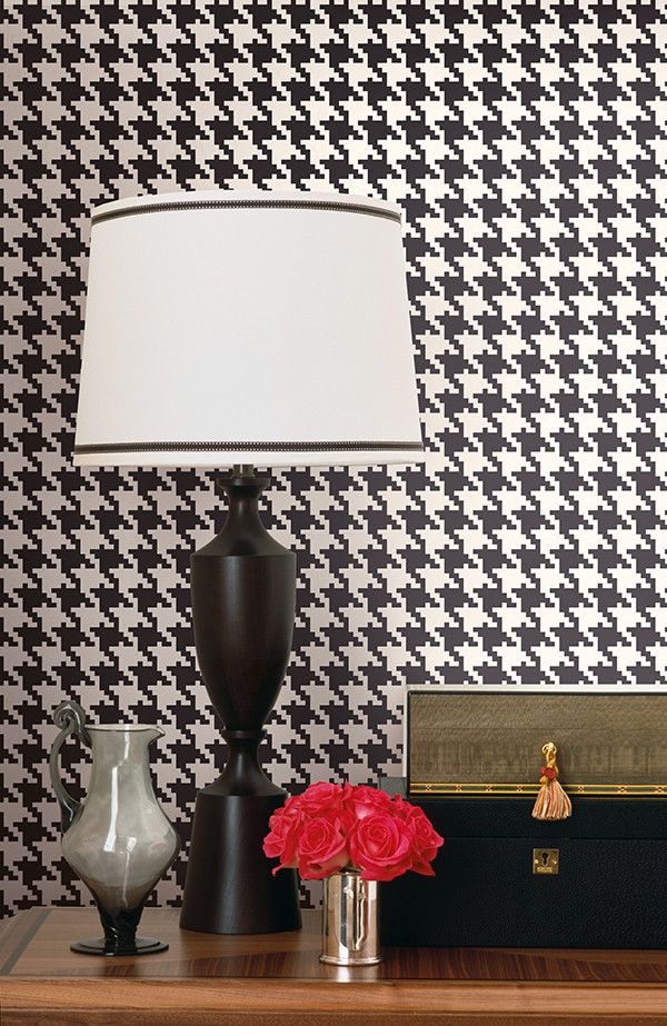 Houndstooth Wallpaper Spa Ideas - HD Wallpaper 