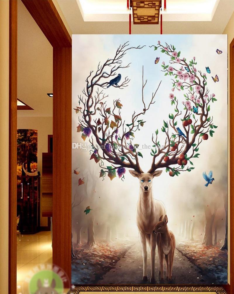 Geyik Tablo - HD Wallpaper 