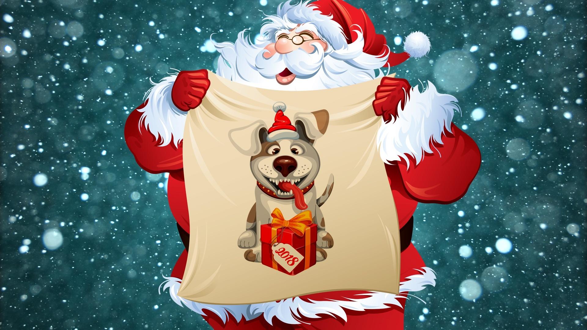 Santa Claus Hd Wallpapers 1080p - Snowing Texture - HD Wallpaper 