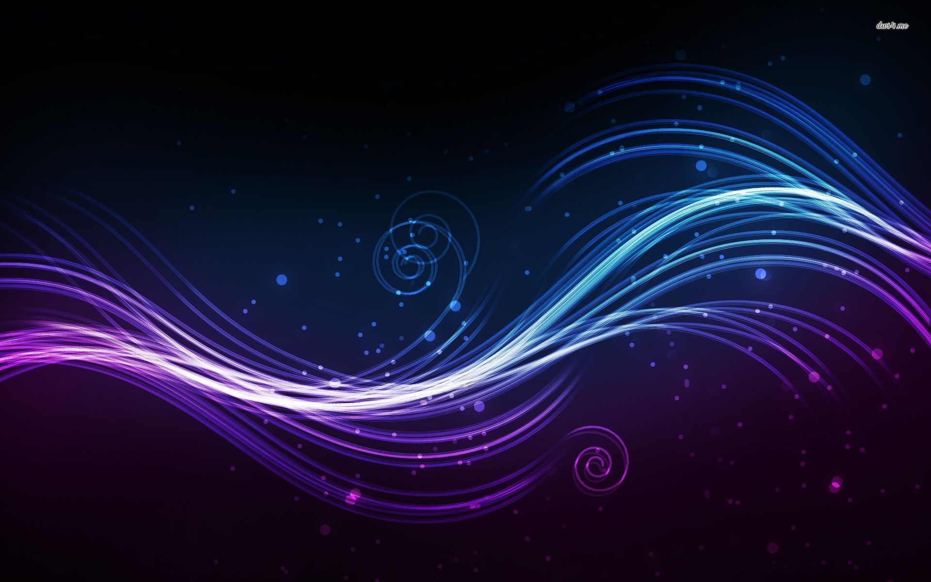 1920x1200, Purple Waves, Swirls And Circles Wallpaper - Wallpaper - HD Wallpaper 