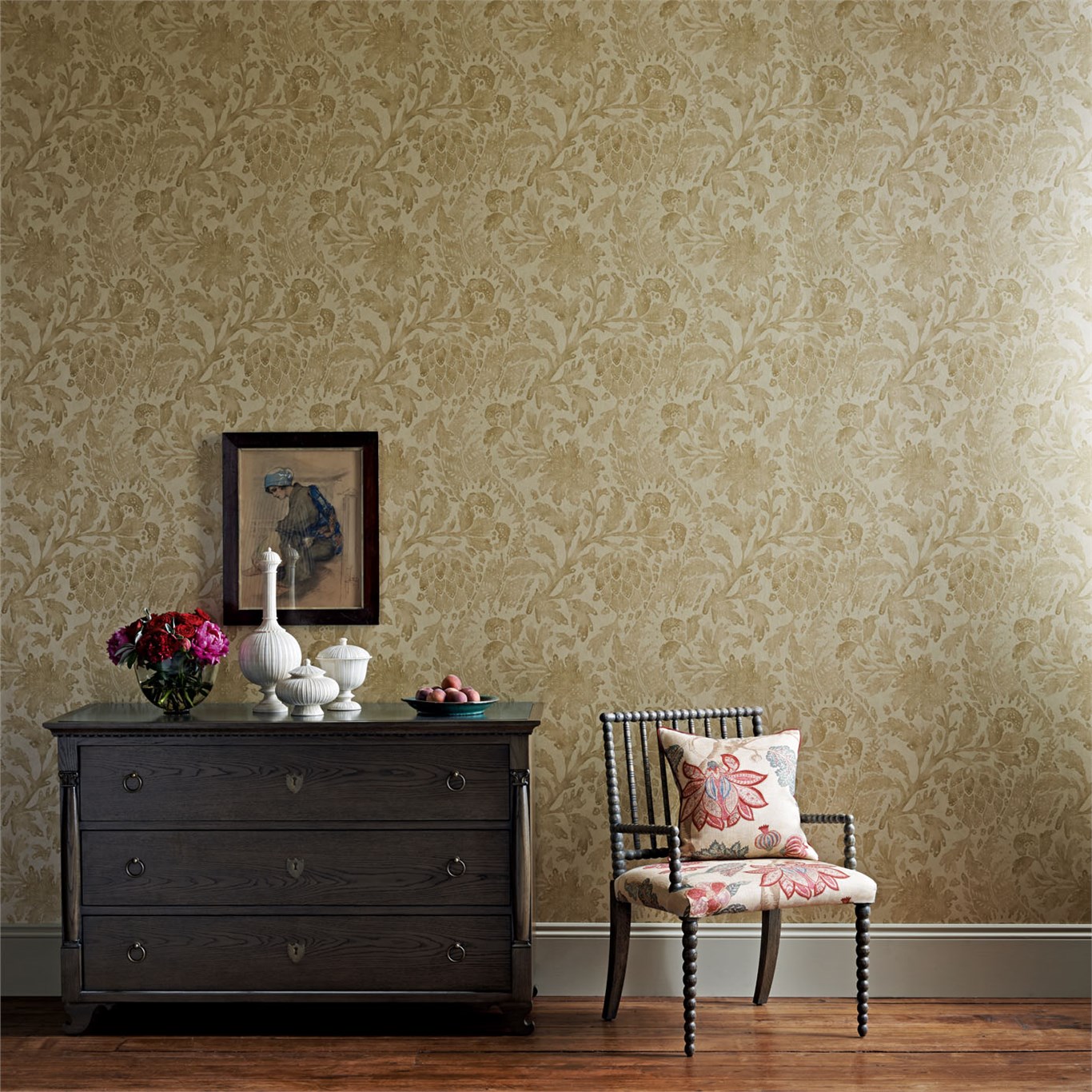 Cochin, A Wallpaper By Zoffany, Part Of The Jaipur - Zoffany Cochin - HD Wallpaper 