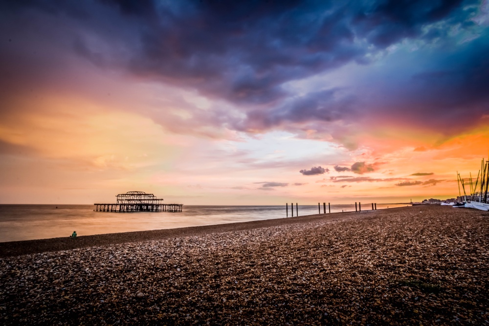 Brighton Pier - Brighton Background - HD Wallpaper 