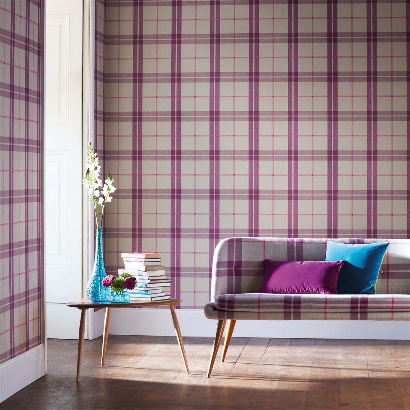Inga, A Wallpaper By Harlequin, Part Of The Folia Wallpapers - Harlequin Folia - HD Wallpaper 