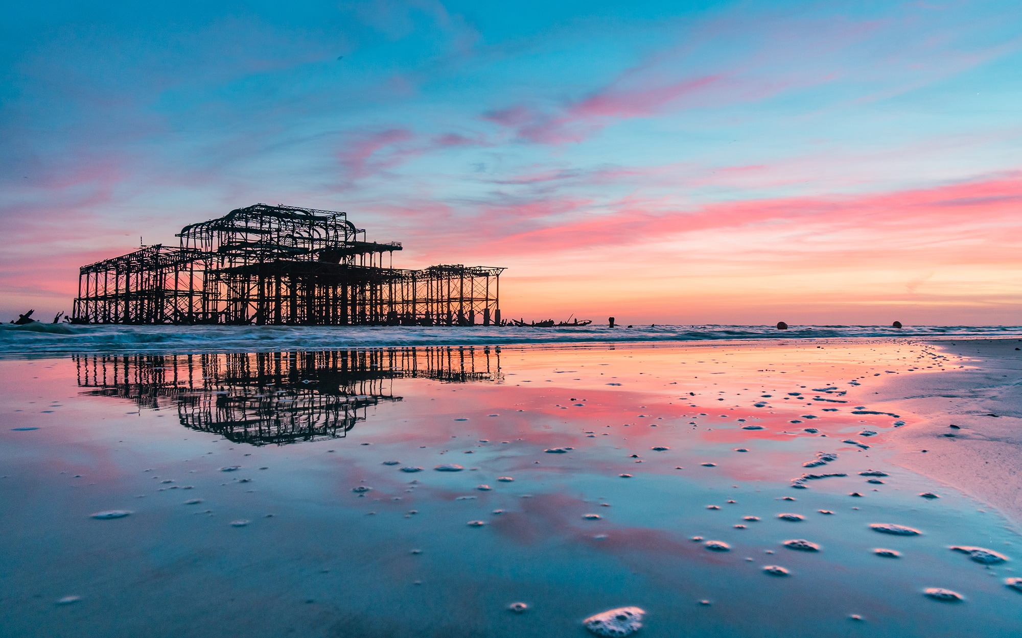 Brighton Sea - HD Wallpaper 