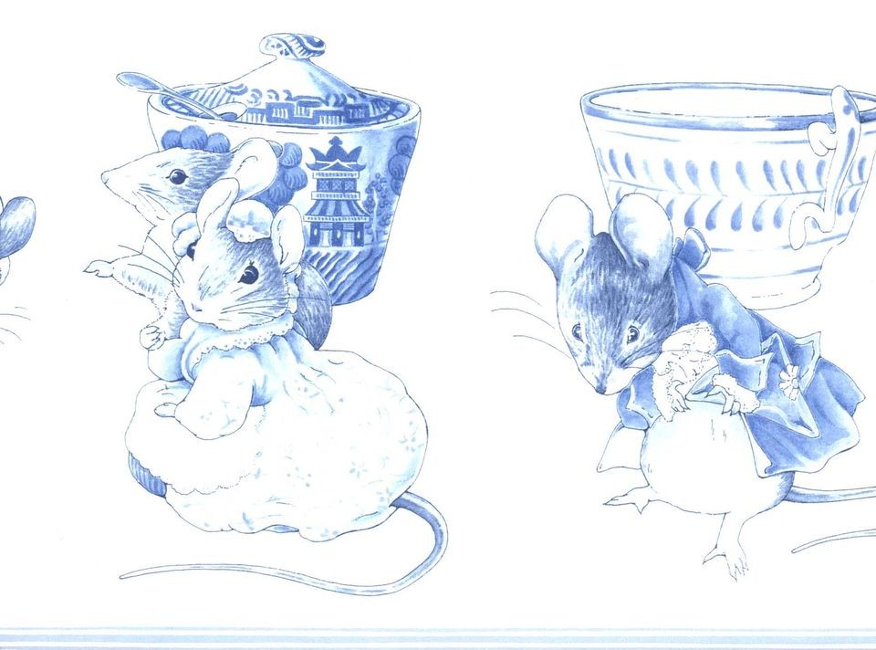 Beatrix Potter The Tailor Of Gloucester Mice Wallpaper - Beatrix Potter - HD Wallpaper 