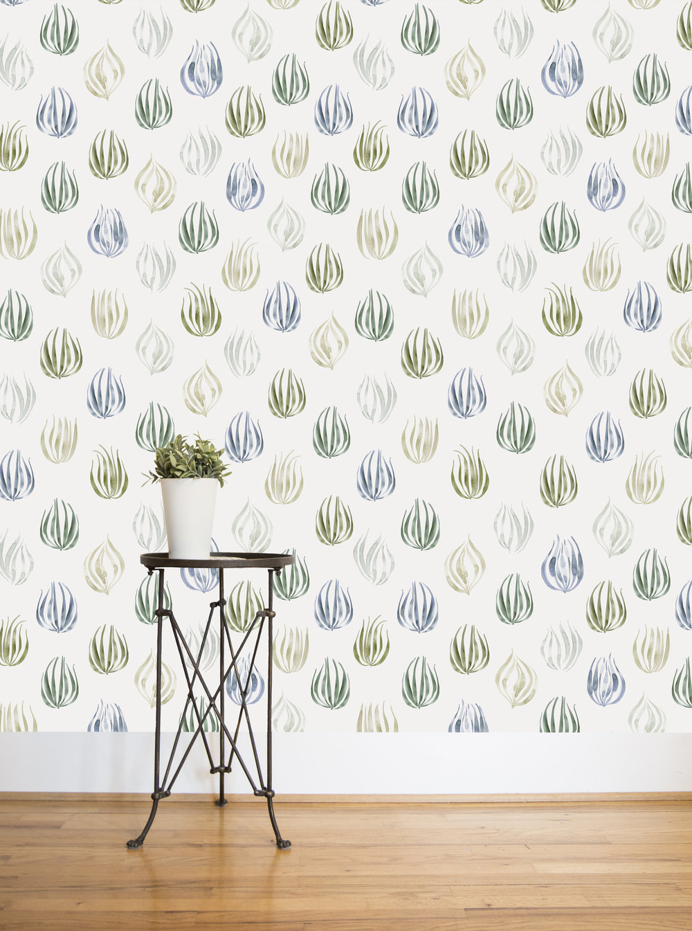 Seaweed Olive Sidetable - Wallpaper - HD Wallpaper 