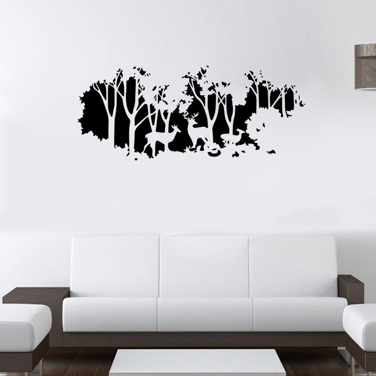 Forest Wall Sticker - HD Wallpaper 