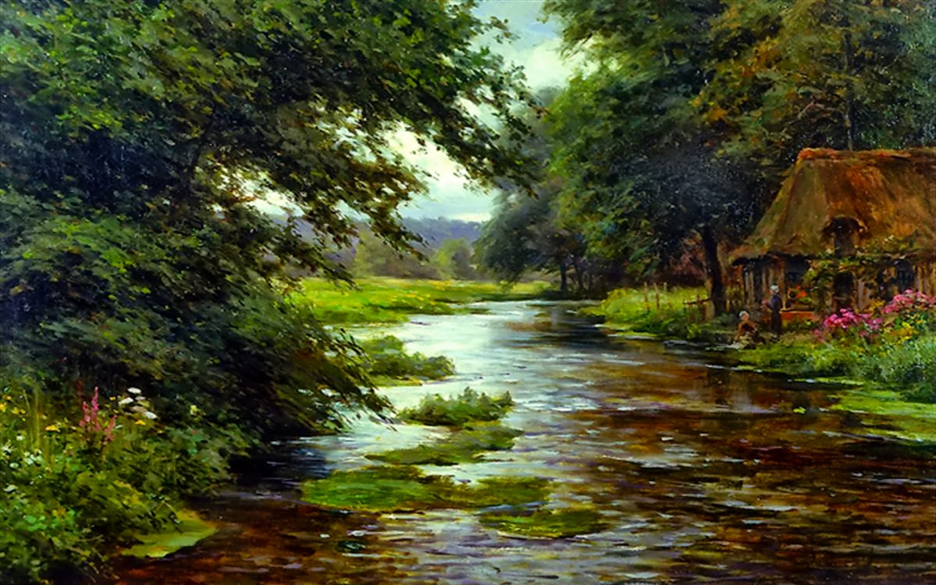 River Cottage - HD Wallpaper 