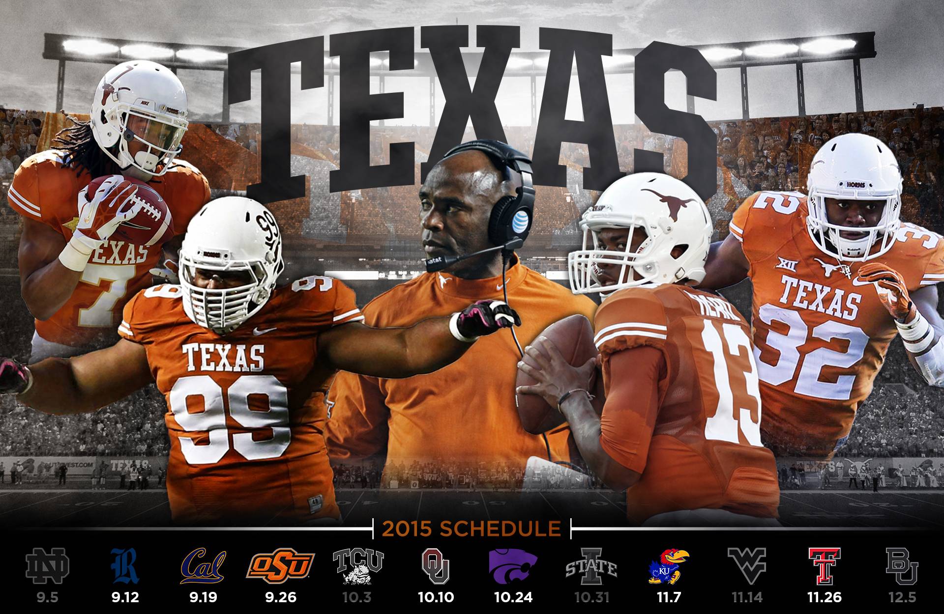 Texas Longhorns Football - HD Wallpaper 