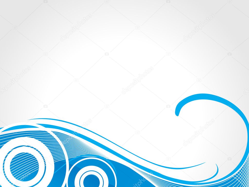 Blue Swirl - HD Wallpaper 