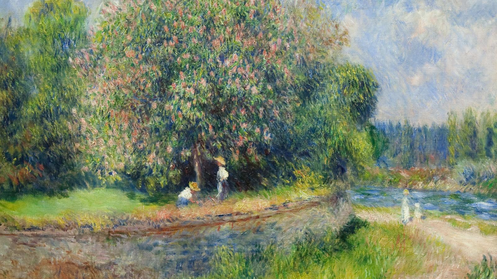 Paintings Nature Impressionist Painting Renoir Hd - Renoir Hd - HD Wallpaper 