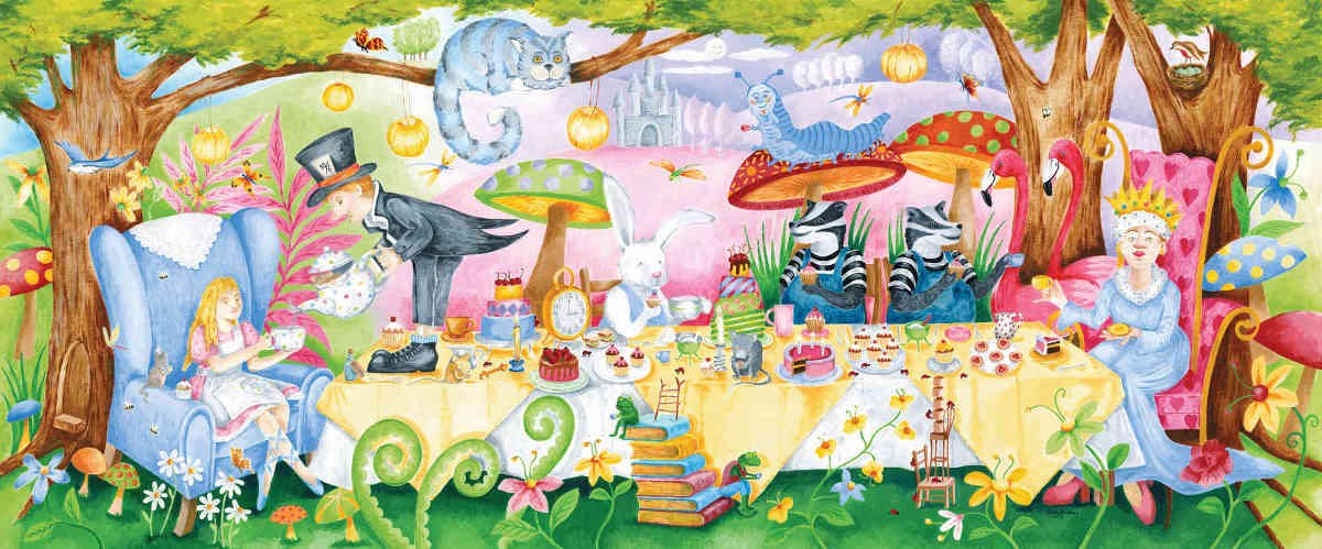 Kids Alice In Wonderland Bedroom - HD Wallpaper 