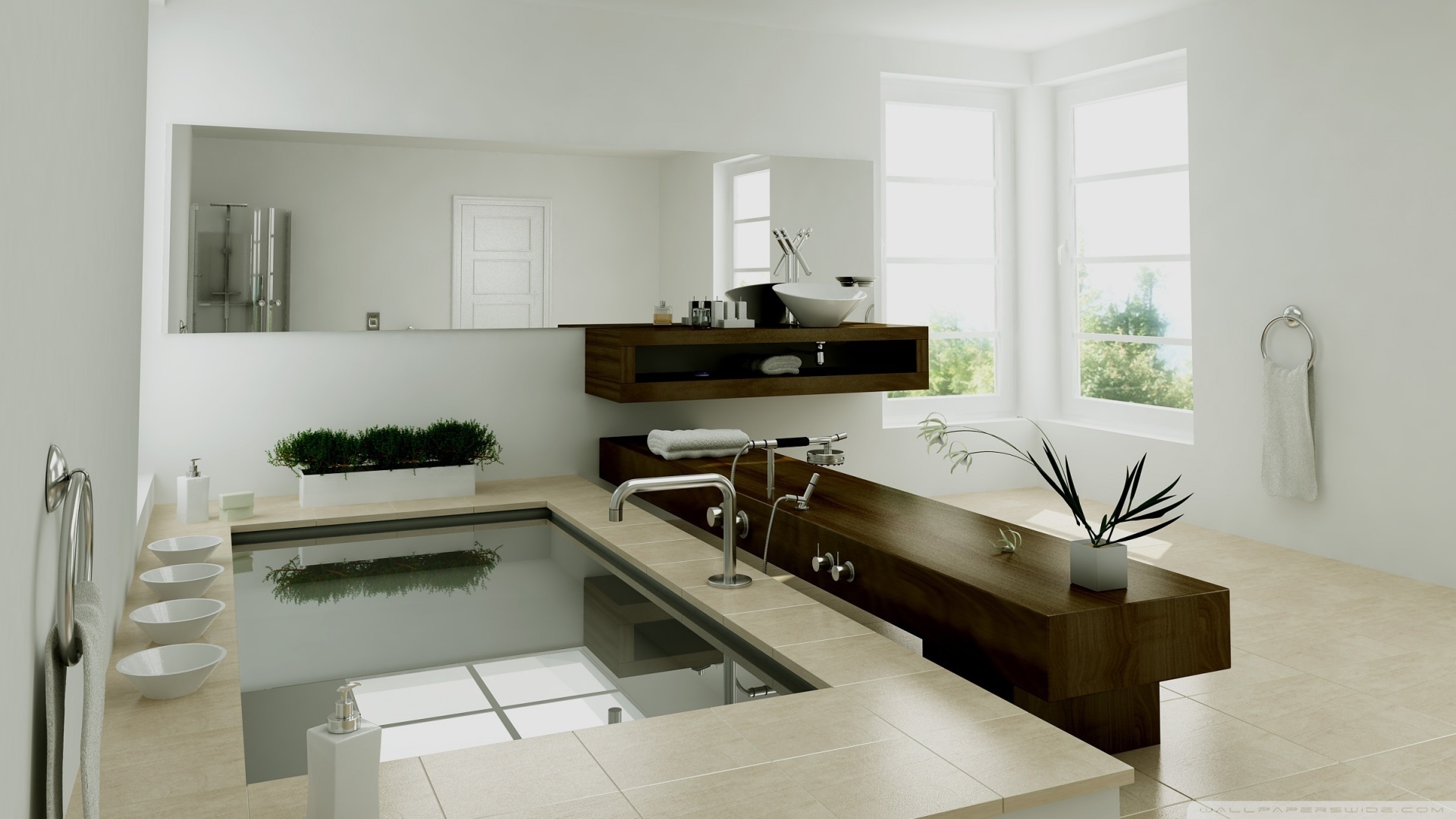 Design Ideas Luxury Bathrooms - 1920x1080 Wallpaper 