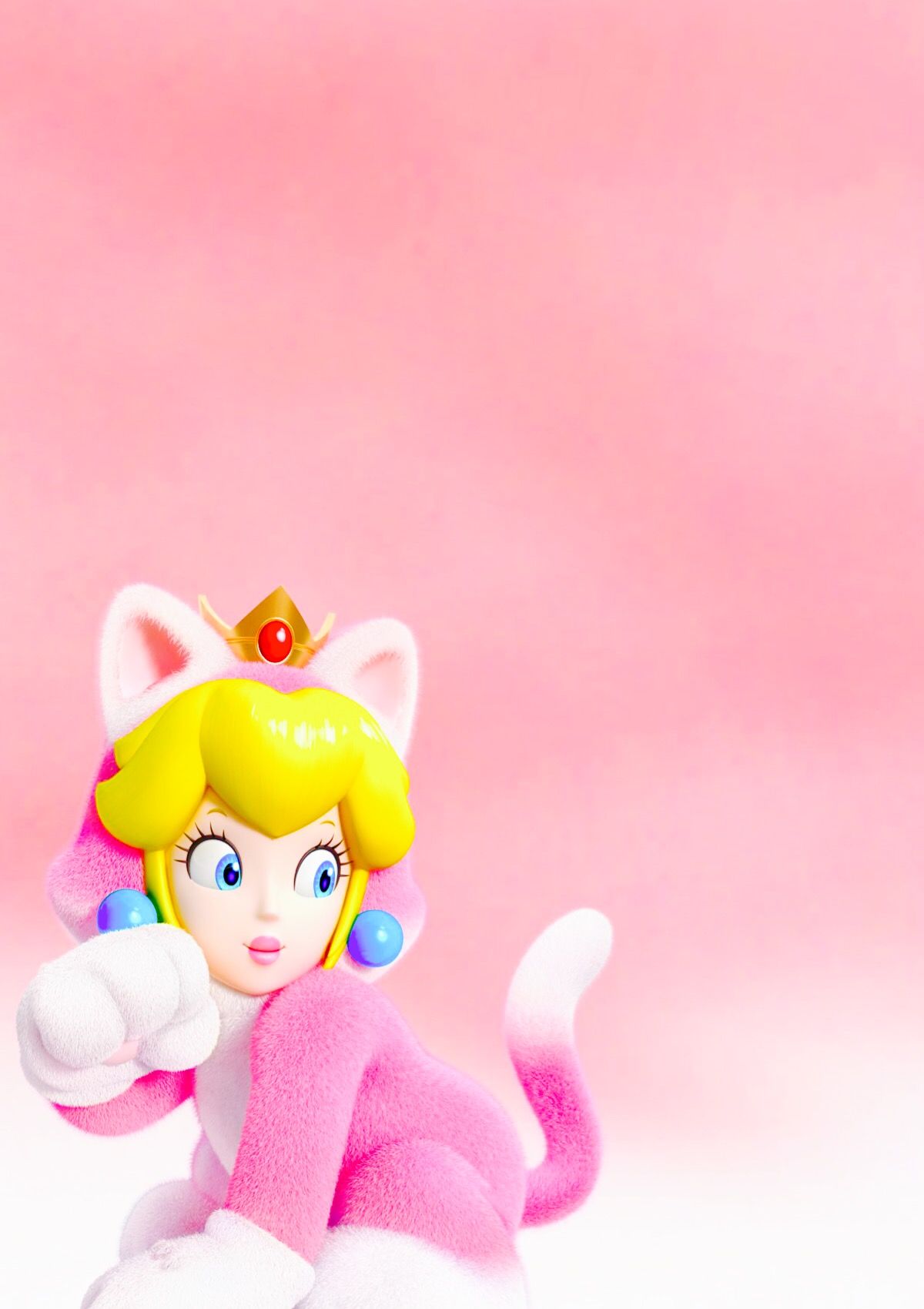 Peach Mario - HD Wallpaper 