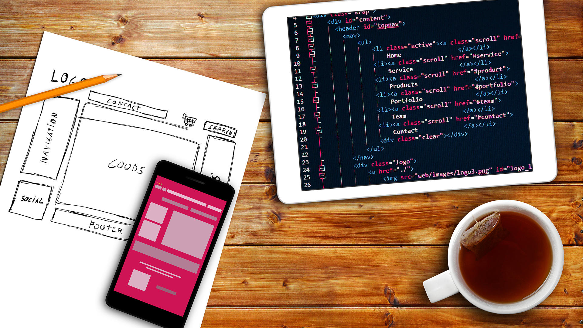 Design And Web Development - HD Wallpaper 
