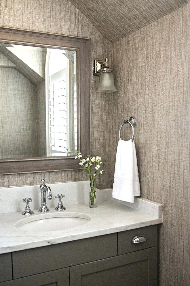 Best Wallpaper For Bathrooms Vintage Bathroom Borders - Textured Wallpaper Powder Room - HD Wallpaper 