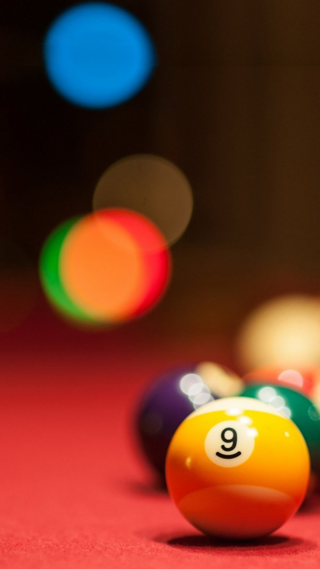 Balls Billiards Iphone Wallpaper - Billiards Wallpaper Iphone - HD Wallpaper 