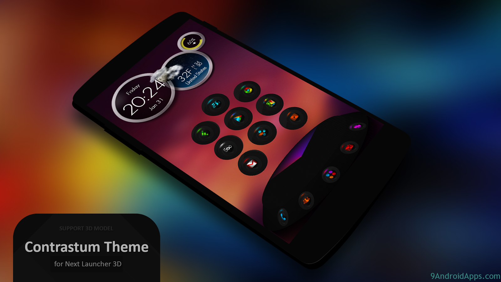 3d Nova Launcher Themes - HD Wallpaper 