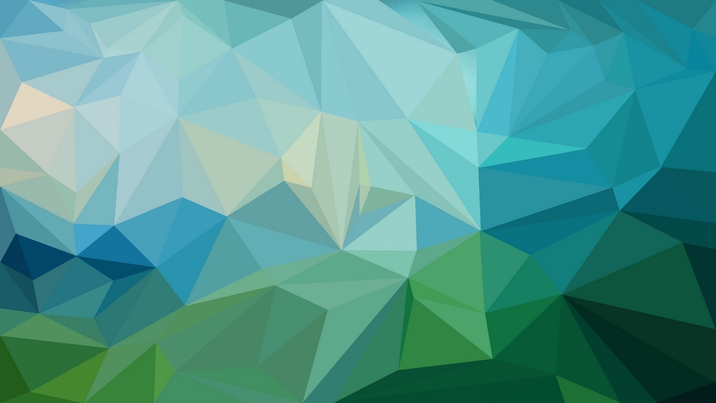 Low Poly Background Blue Green - HD Wallpaper 
