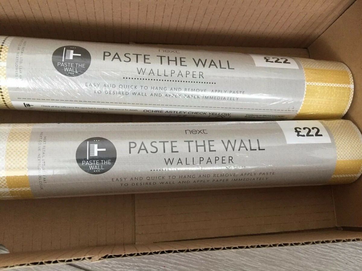 Brand New From Next
2x Rolls Of Wallpaper
ochre Astley - Self-help Book - HD Wallpaper 