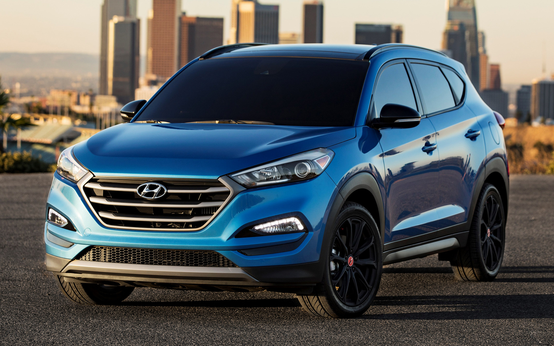 Hyundai Tucson Wallpaper Hd - 2017 Hyundai Tucson Night - HD Wallpaper 