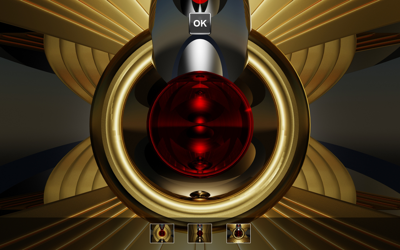 Gold Red Next Launcher Theme - HD Wallpaper 