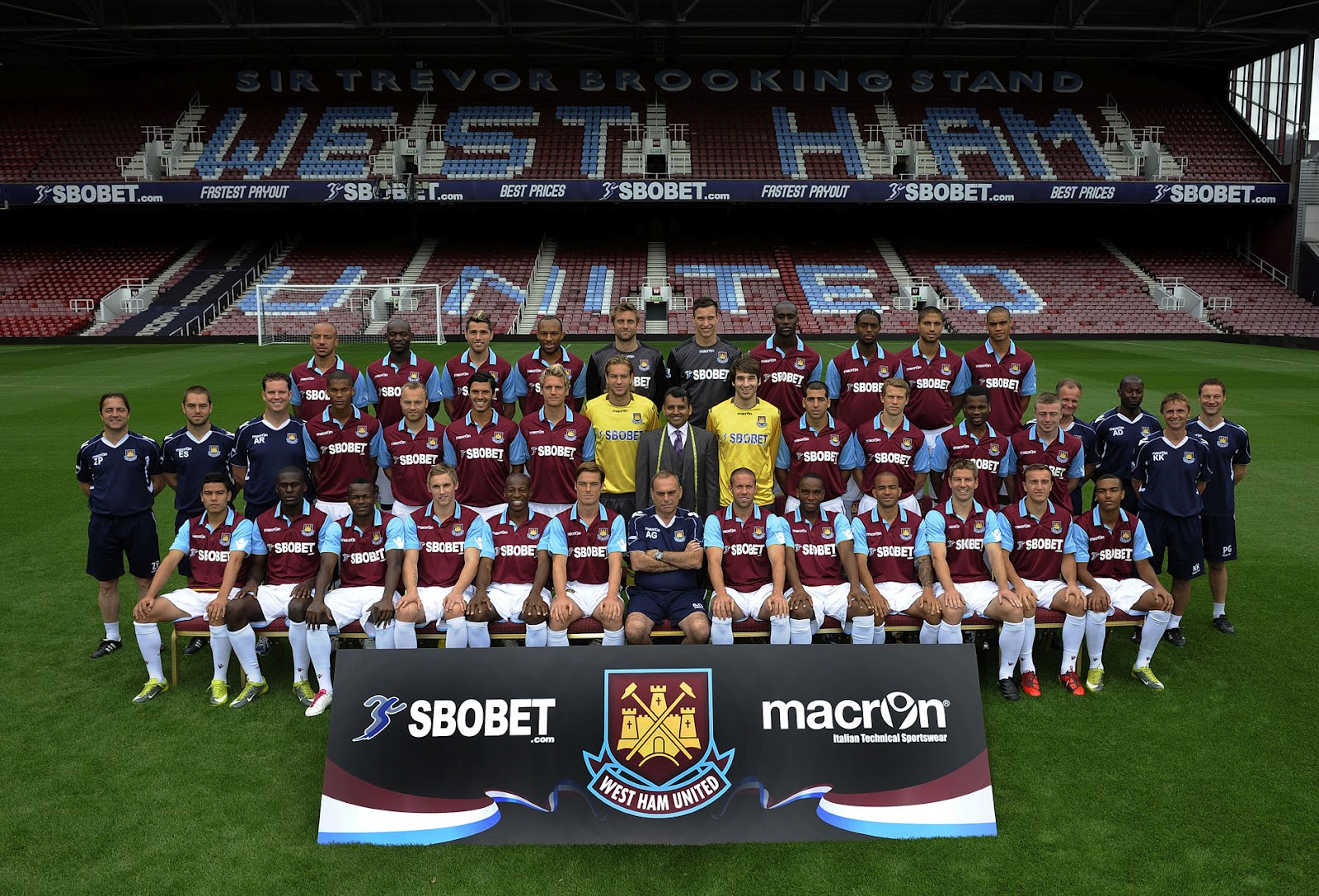 West Ham United Team Squad Wallpaper - West Ham United Team 2016 - HD Wallpaper 