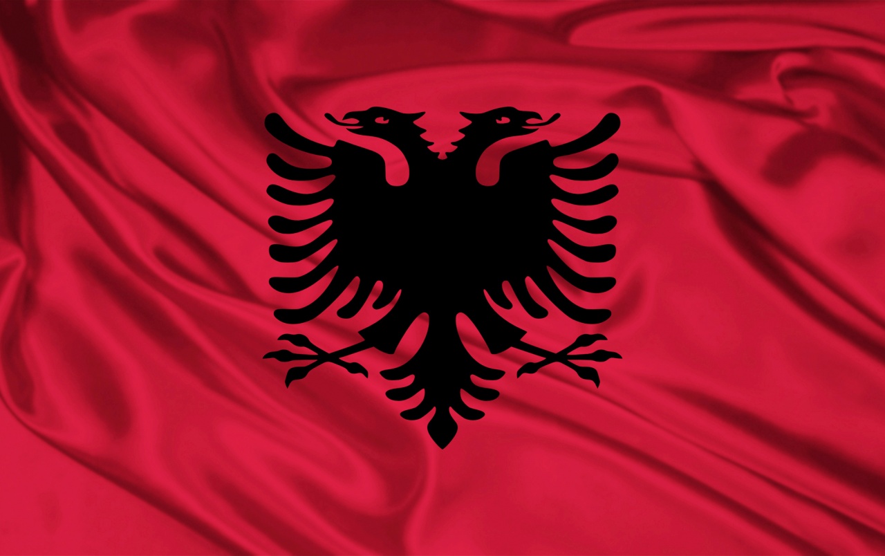 Albania Flag Wallpapers - Albania Flag - HD Wallpaper 