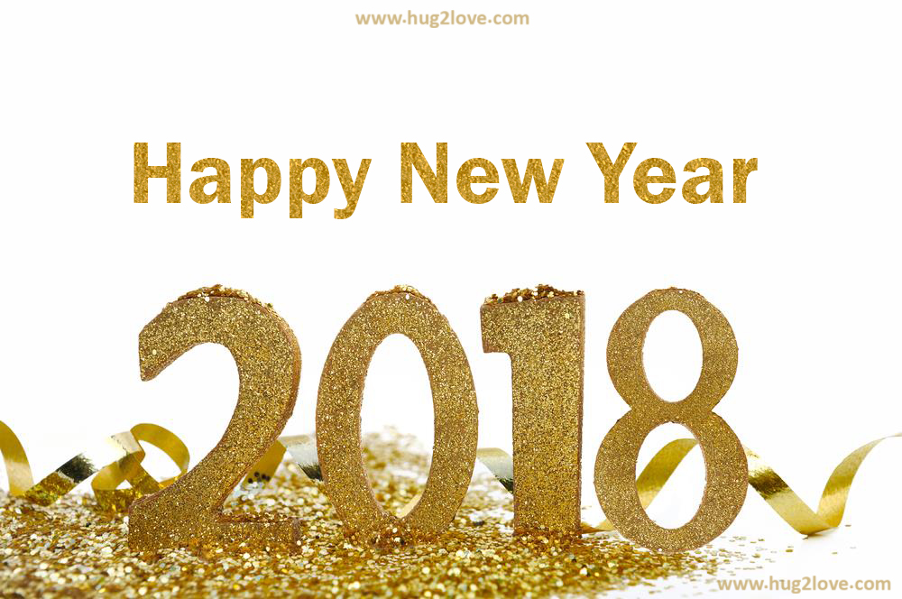 Cool 2018 Golden Happy New Year Wallpaper Picture Hd - Happy New Year 2018 Golden Background - HD Wallpaper 