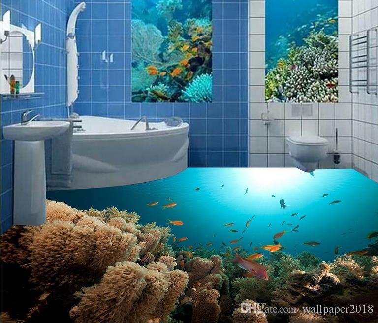 Digital Tiles For Bathroom - HD Wallpaper 