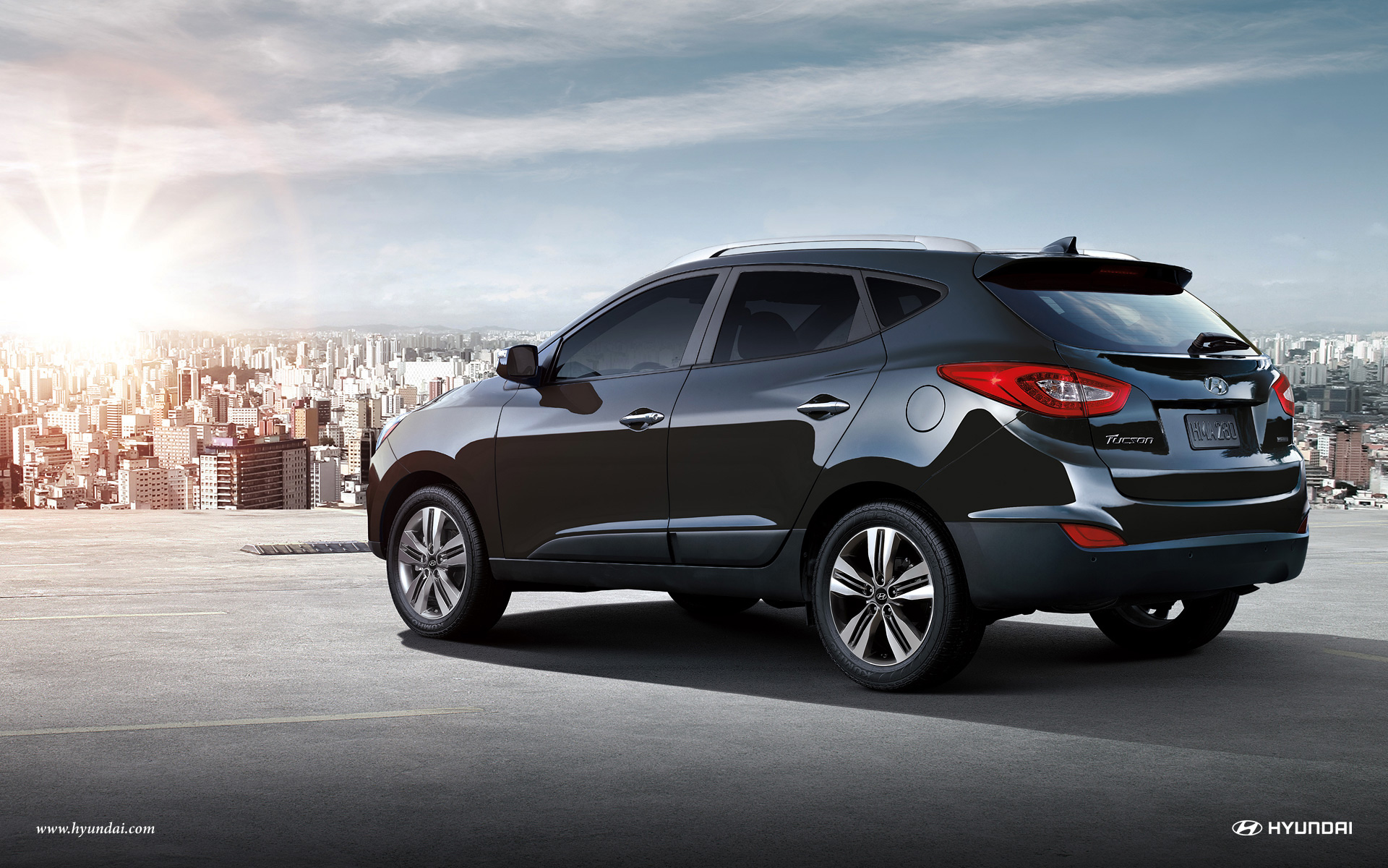 2015 Hyundai Tucson Wallpaper Hd - 2015 Hyundai Tucson Gls Black - HD Wallpaper 