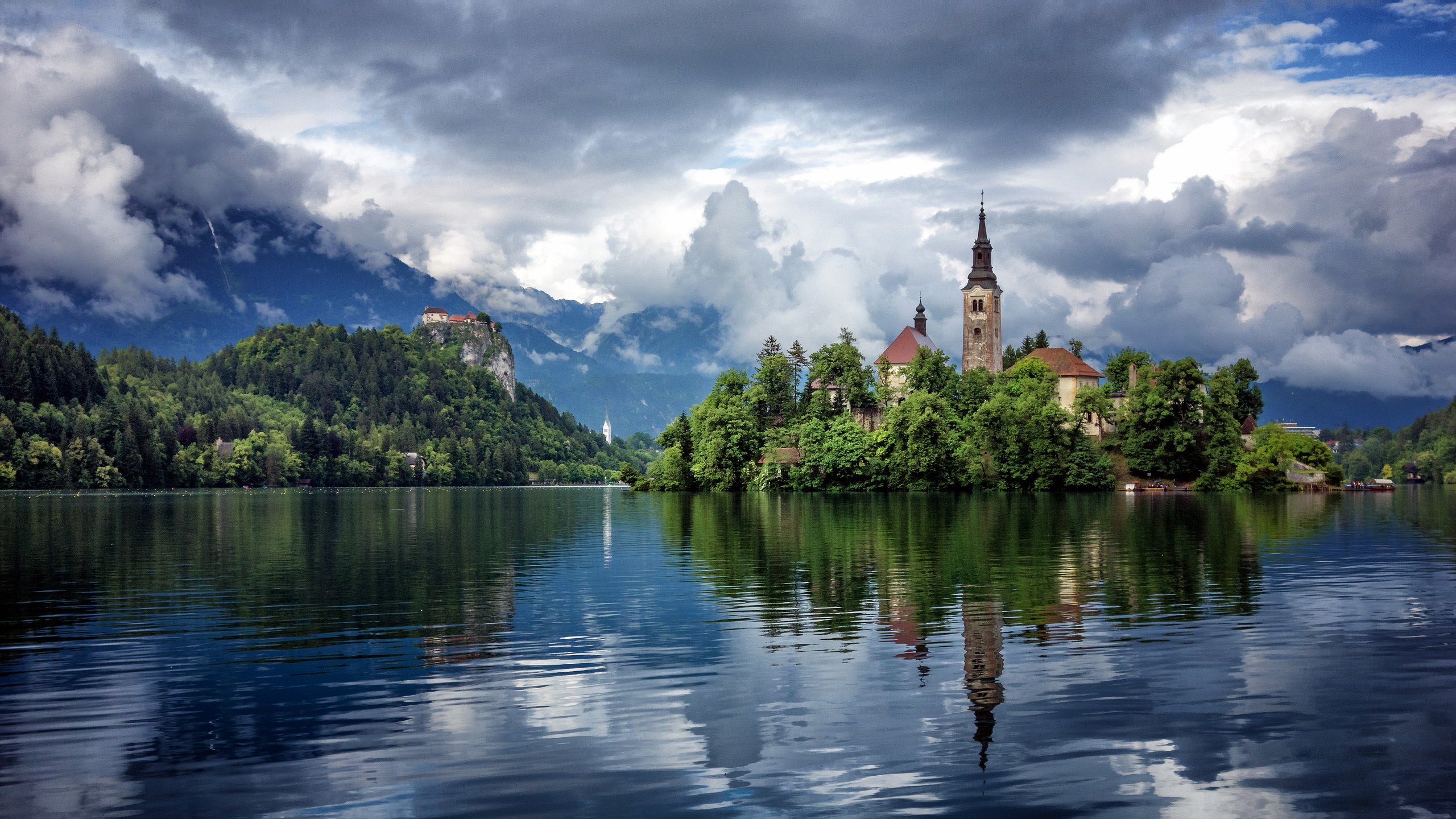 Lake Bled - HD Wallpaper 