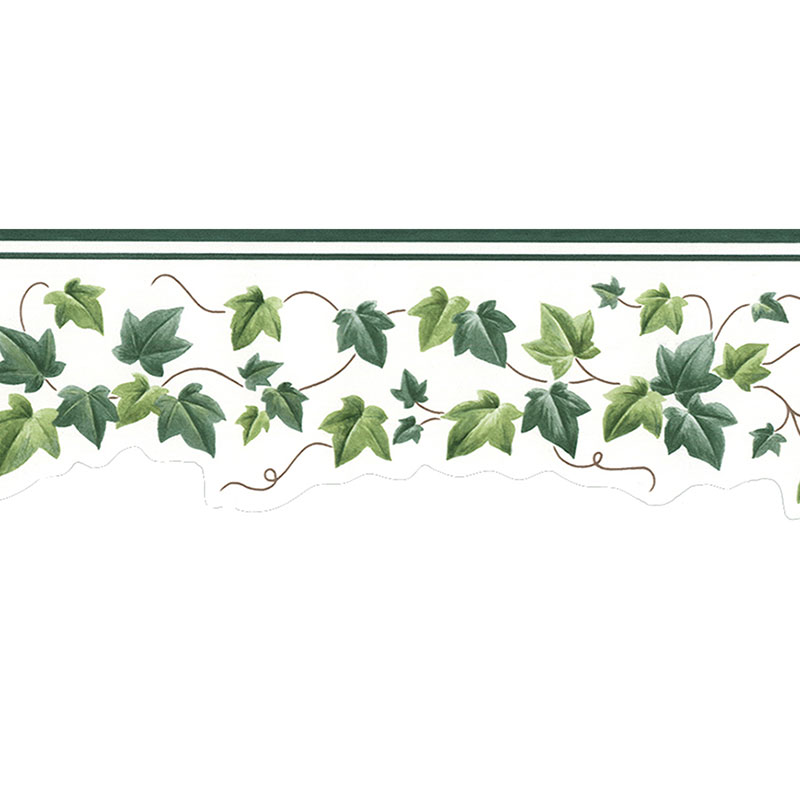 Green Wall Paper Border - HD Wallpaper 