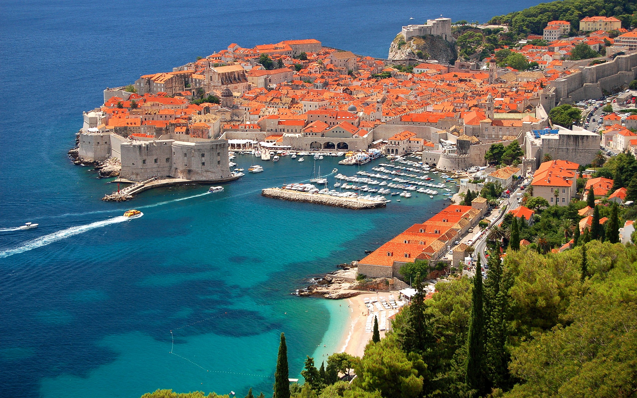 Croatia Dubrovnik - 2560x1600 Wallpaper Croatia Dubrovnik - 2560x1600 Wallpaper
