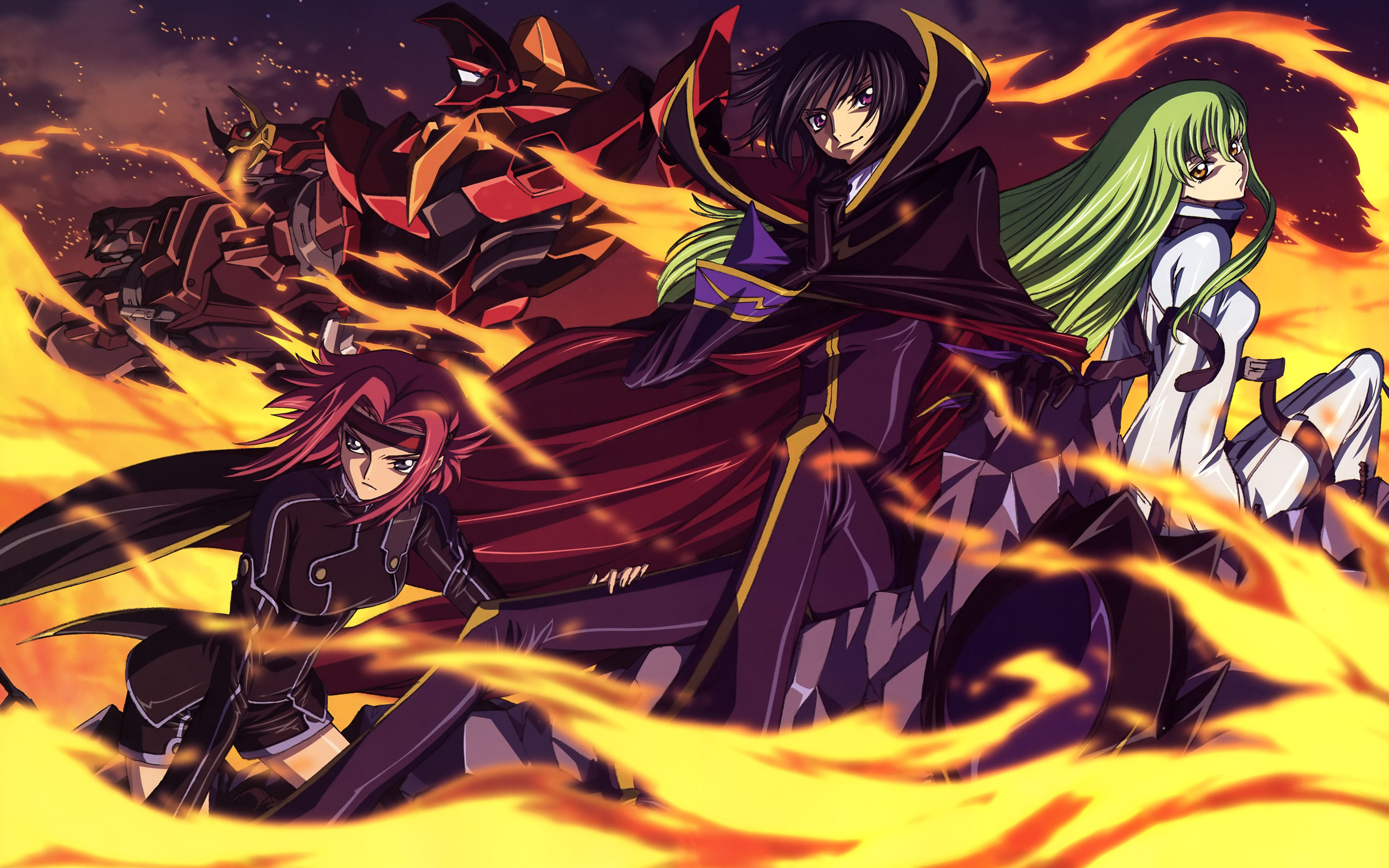 Anime Wallpaper Code Geass - HD Wallpaper 