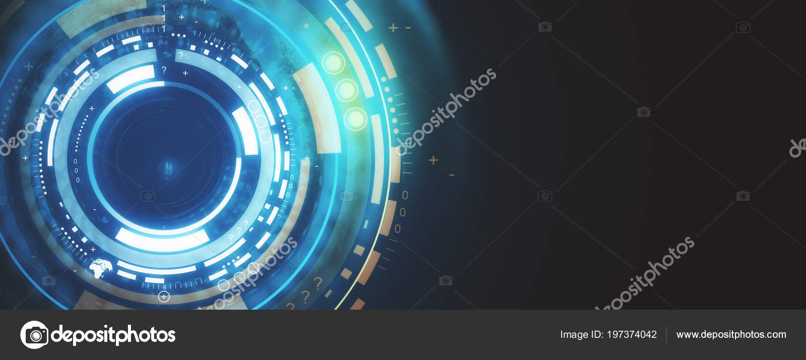 Digital Round - HD Wallpaper 