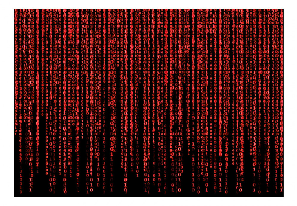 Wall Mural Red Code 90183 Additionalimage - Matrix Poster - HD Wallpaper 