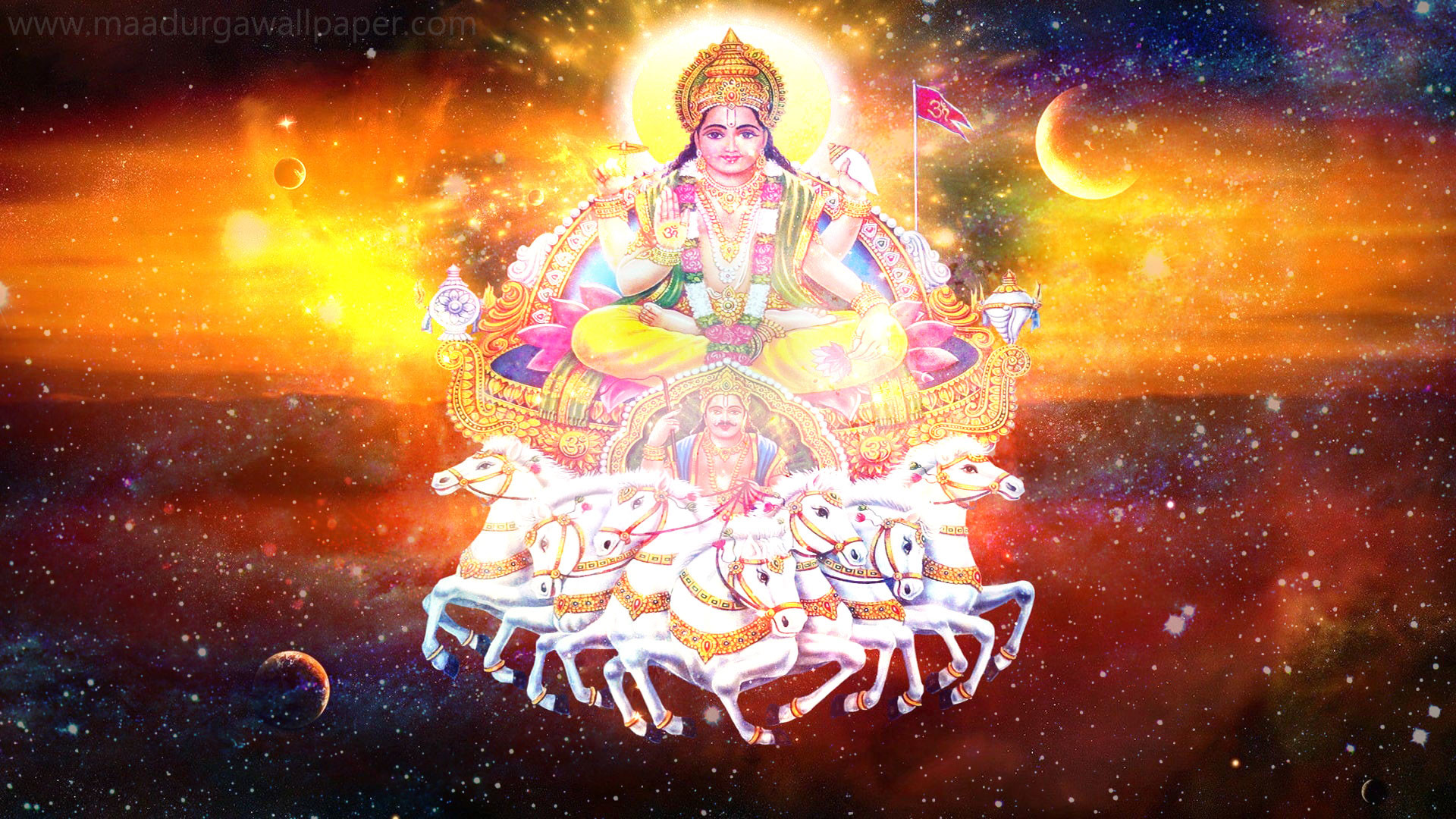 Surya Dev Wallpaper 
 Data-src /w/full/f/9/1/466062 - Hindu God Wallpaper 4k - HD Wallpaper 