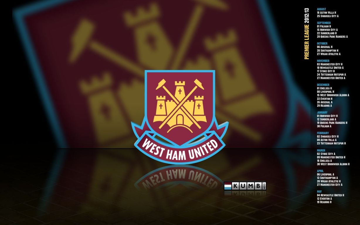 West Ham United Wallpaper Hd 2013 - West Ham United Wallpaper Free - HD Wallpaper 