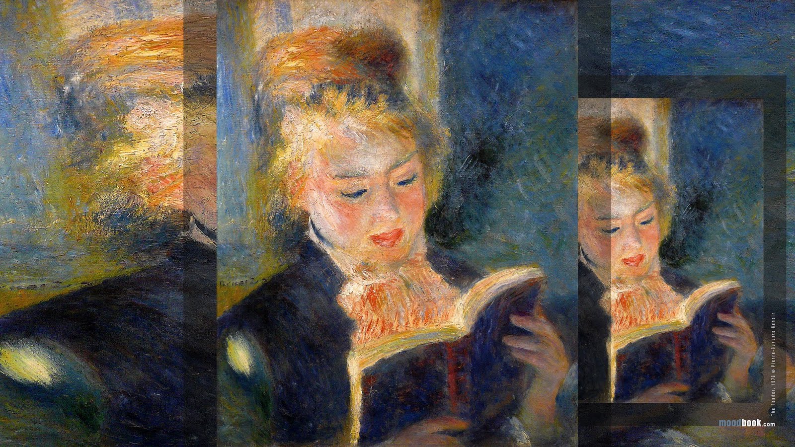 Pierre Auguste Renoir The Reader - HD Wallpaper 
