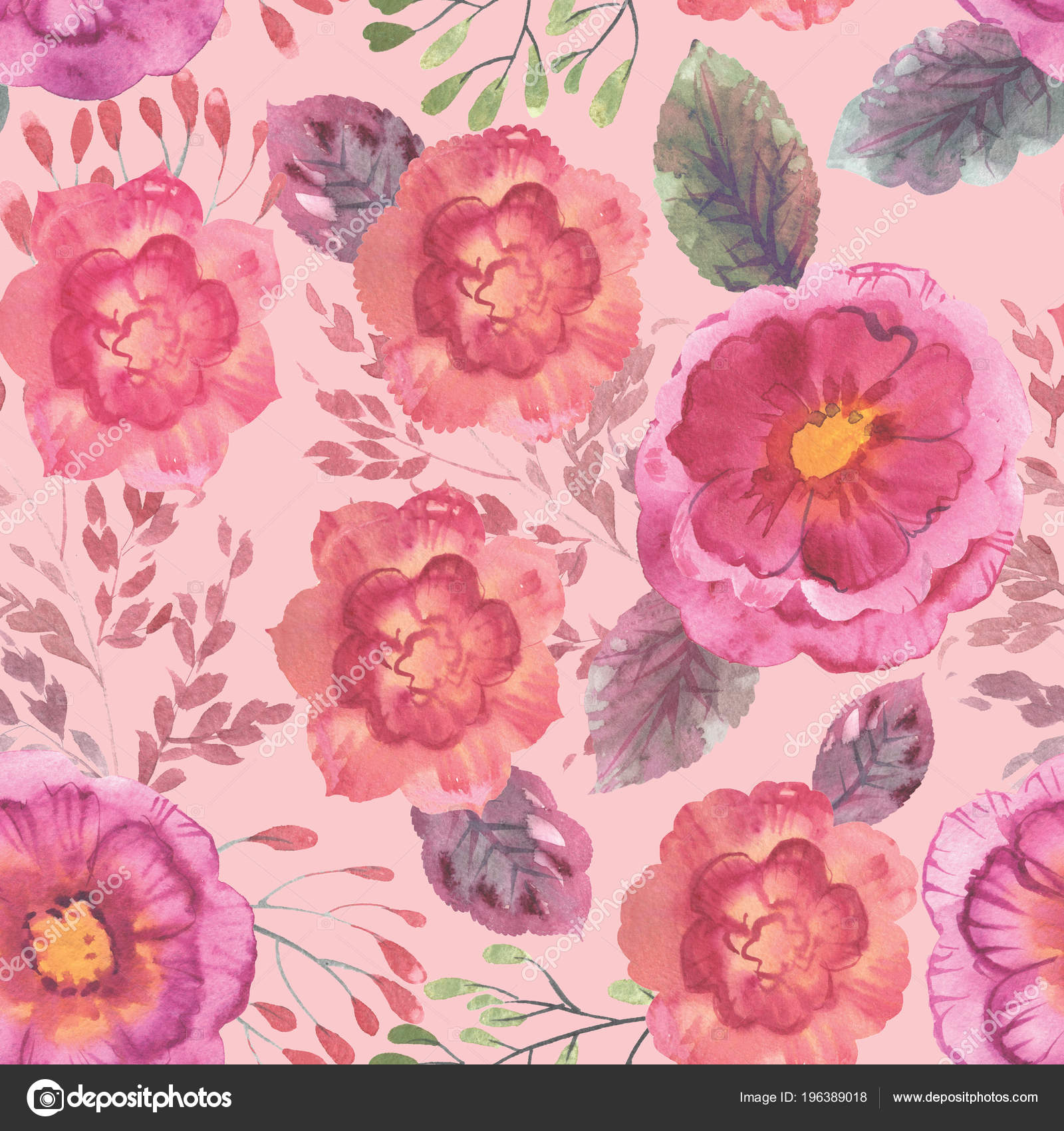 High Resolution Floral Print - HD Wallpaper 