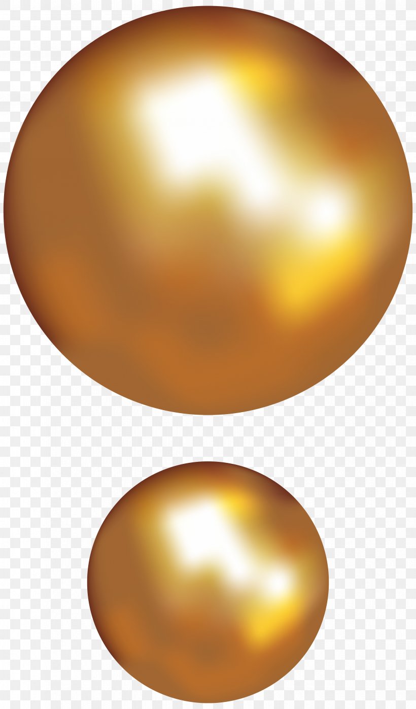 Sphere Material Orange Egg Wallpaper, Png, 4695x8000px, - Gold Pearl Png - HD Wallpaper 