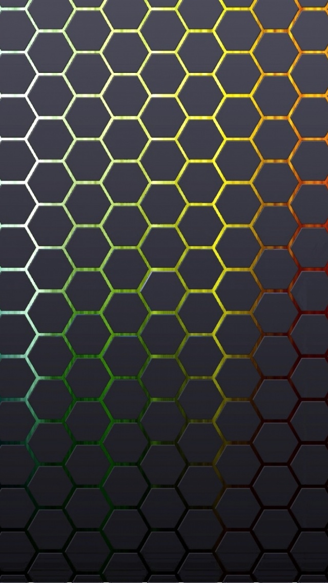 Cool Hexagon Pattern - HD Wallpaper 