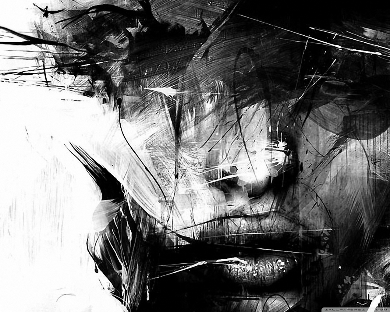 Hd Desktop Wallpaper Sketch - HD Wallpaper 